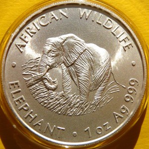 5000 KWACHA ZAMBIA 2000 SŁOŃ AFRYKAŃSKI RZADKA