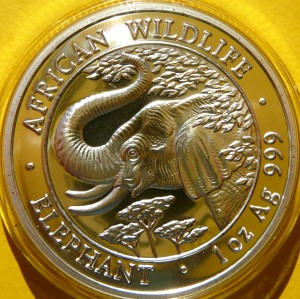 1000 SHILL SOMALIA 2005 SŁOŃ AFRYKAŃSKI RZADKA!!