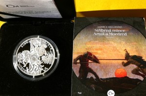 1$ NIUE 2021 ARTUR I MORDRED LEGENDA O KRÓLU ARTURZE