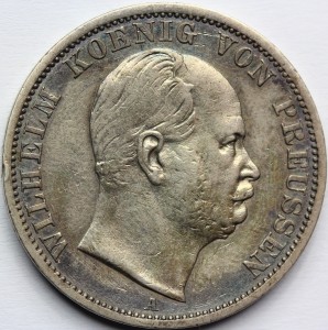 TALAR PRUSY NIEMCY 1870 WILHELM Nr.8