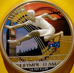 1$ AUSTRALIA 2012 BIEG PŁOTKI OLIMPIADA LONDYN BIG BEN