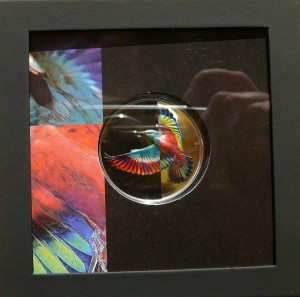 5$ COOK 2022 PTAK EKLEKTYCZNA NATURA HIGH RELIEF KOLOR