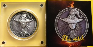 2000 FRANK KAMERUN 2025 WIEDŹMA HIGH RELIEF RZADKA