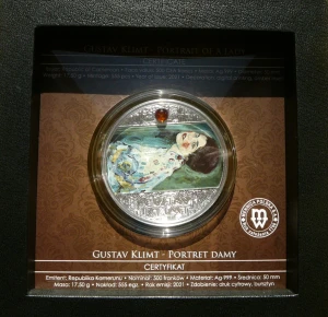 500 FRANK KAMERUN 2021 GUSTAV KLIMT PORTRET DAMY BURSZTYN