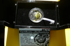 2000 TUGRIK MONGOLIA 2022 ŻÓŁW MECHANICZNA EWOLUCJA