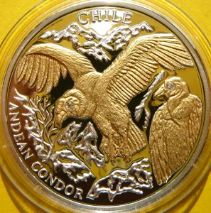 10$ LIBERIA 2004 KONDOR WIELKI ANDY Ag 99 +BRYLANT