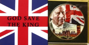 5$ KANADA 2022 MAPLE LEAF BOŻE CHROŃ KRÓLA KAROLA III KOLOR