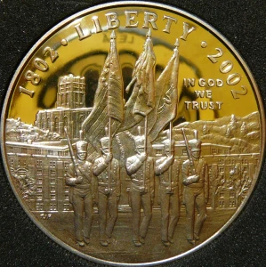 DOLAR USA 2002 W AKADEMIA WOJSKOWA WEST POINT PROOF
