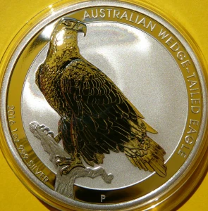 1$ AUSTRALIA 2016 ORZEŁ AUSTRALIJSKI WEDGE TAILED EAGLE