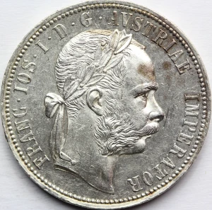 FLOREN AUSTRIA 1884 CESARZ FRANCISZEK JÓZEF I Nr.2