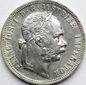FLOREN AUSTRIA 1881 CESARZ FRANCISZEK JÓZEF I Nr.7