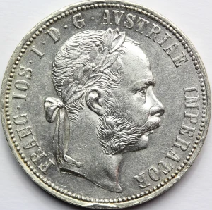 FLOREN AUSTRIA 1884 CESARZ FRANCISZEK JÓZEF I Nr.10