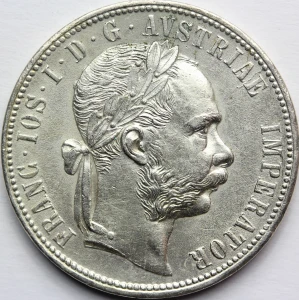 FLOREN AUSTRIA 1879 CESARZ FRANCISZEK JÓZEF I Nr.14