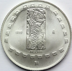 PESO MEKSYK 1998 JAGUAR PREKOLUMBIJSCY TOLTEKOWIE