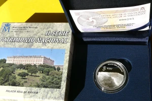 5 EURO HISZPANIA 2014 PAŁAC KRÓLEWSKI NAVAS DE RIOFRIO DZIEDZICTWO