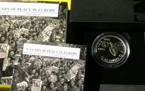 2.5 EURO PORTUGALIA 2015 70 LAT POKOJU W EUROPIE RZADKA PROOF