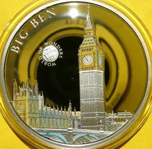 5$ PALAU 2013 BIG BEN TOWER W LONDYNIE CUDA ŚWIATA