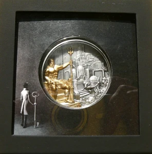 20$ COOK 2023 ATLANTYDA ZAGINIONE PODWODNE MIASTO HIGH RELIEF RZADKA