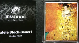 1$ SALOMON 2015 ZŁOTA ADELA GUSTAV KLIMT MALARSTWO MISTRZÓW OLBRZYM