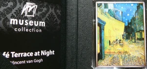 1$ SALOMON 2015 TARAS KAWIARNI w NOCY VAN GOGH MALARSTWO MISTRZÓW OLBRZYM