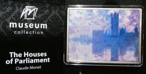 1$ SAMOA 2019 IZBA PARLAMENTU CLAUDE MONET MALARSTWO MISTRZÓW OLBRZYM +CER