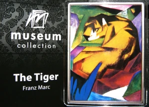 1/2$ SALOMON 2017 TYGRYS FRANZ MARC MALARSTWO MISTRZÓW OLBRZYM +CERT