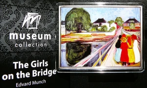1$ SALOMON 2018 DZIEWCZYNY NA MOŚCIE EDVARD MUNCH MALARSTWO MISTRZÓW OLBRZM