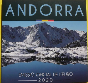 KMS EURO ANDORA 2020 OFICJALNE WYDANIE MENNICY UNC